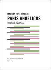 Panis Angelicus SSA choral sheet music cover